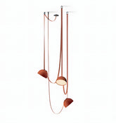 BELTS COMBINATION LEATHER PENDANT LIGHT