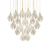 Ceramic Flower Pendant Light - Yiarolight