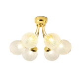 Carved Glass Ceiling Lamp - Yiarolight