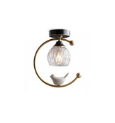 Ceramic Bird Ceiling Lamp - Yiarolight