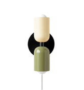 Couleur Double Plug In Wall Lamp