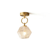 Diamond Cut Art Deco Ceiling Light - Yiarolight