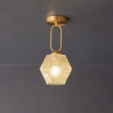 Diamond Cut Art Deco Ceiling Light - Yiarolight