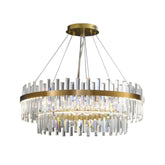 Dual Crystal Chandelier - Yiarolight