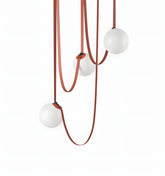 MULTIPLE BELT ART PENDANT LIGHT