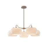 Nickel Glass Persimmon Chandelier - Yiarolight