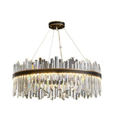 ROYAL BLACK GOLD RING CHANDELIER