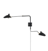Serge Mouille Plug-in Wall Sconce - Yiarolight