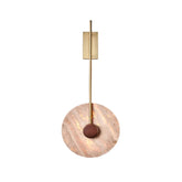 Travertine Disc Wall Lamp - Yiarolight