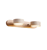 Travertine Duo Wall Light