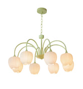 Tulip Matcha Chandelier