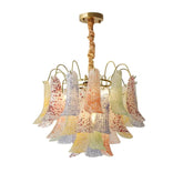 Venini Colorful Murano Glass Chandelier - Yiarolight