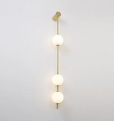 Vertical Balls Wall Lamp