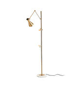 WITH FRAME SUPPORT FLOOR LAMP