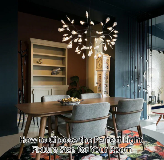 How to Choose the Perfect Light Fixture Size for Your Room | Yiarolight - Yiarolight