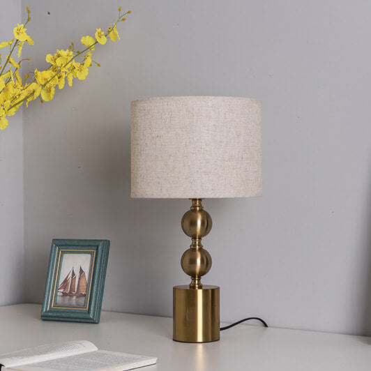 Modern Stacked Orb Table Lamp