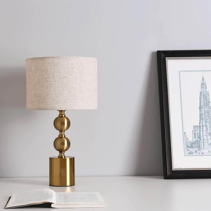 Modern Stacked Orb Table Lamp