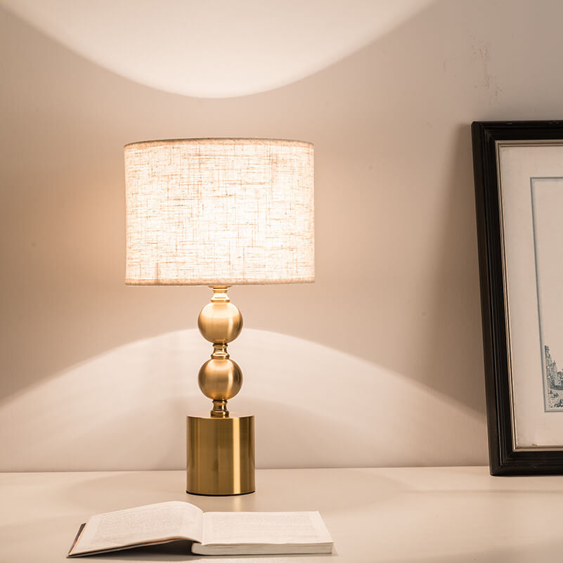Modern Stacked Orb Table Lamp