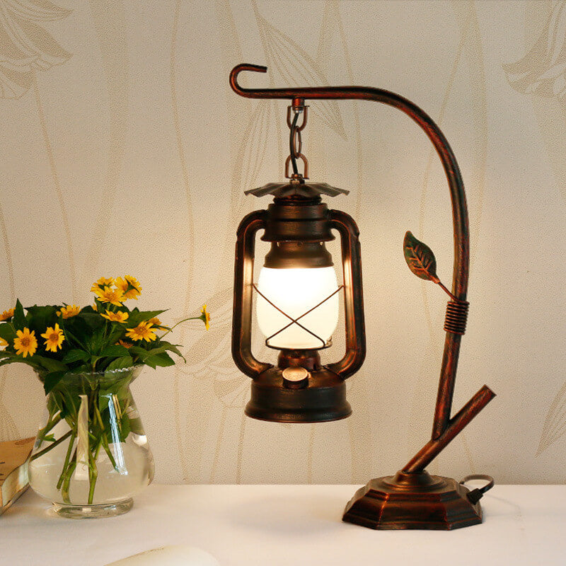 Rustic Heritage Lantern Table Lamp
