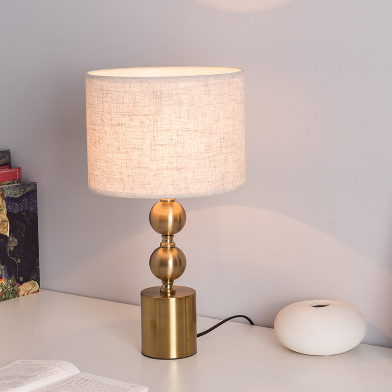 Modern Stacked Orb Table Lamp