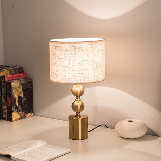Modern Stacked Orb Table Lamp