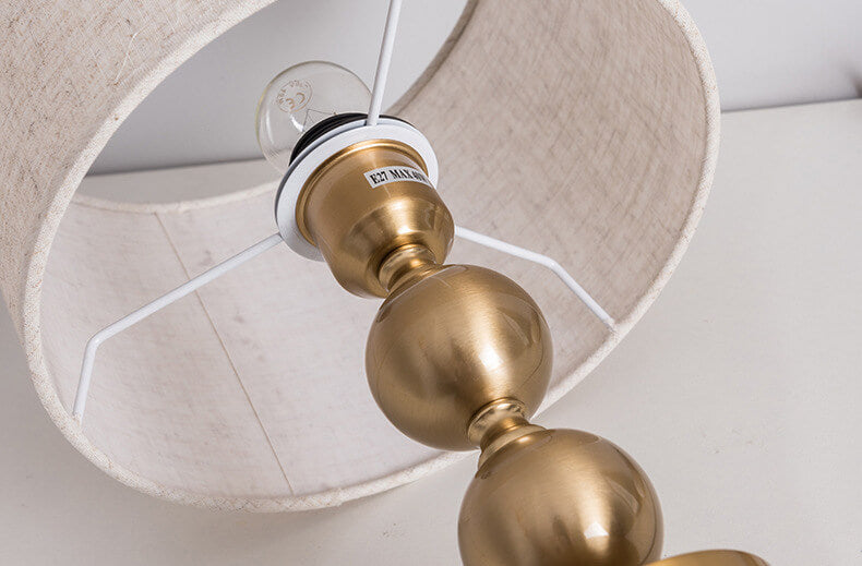 Modern Stacked Orb Table Lamp