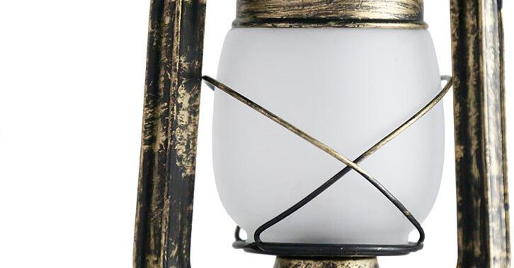 Rustic Bamboo-Frame Hanging Lantern Lamp