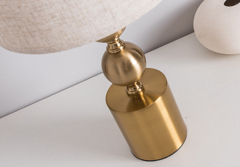 Modern Stacked Orb Table Lamp