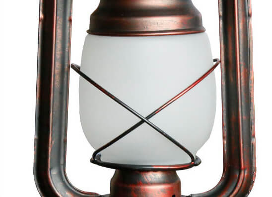 Rustic Heritage Lantern Table Lamp