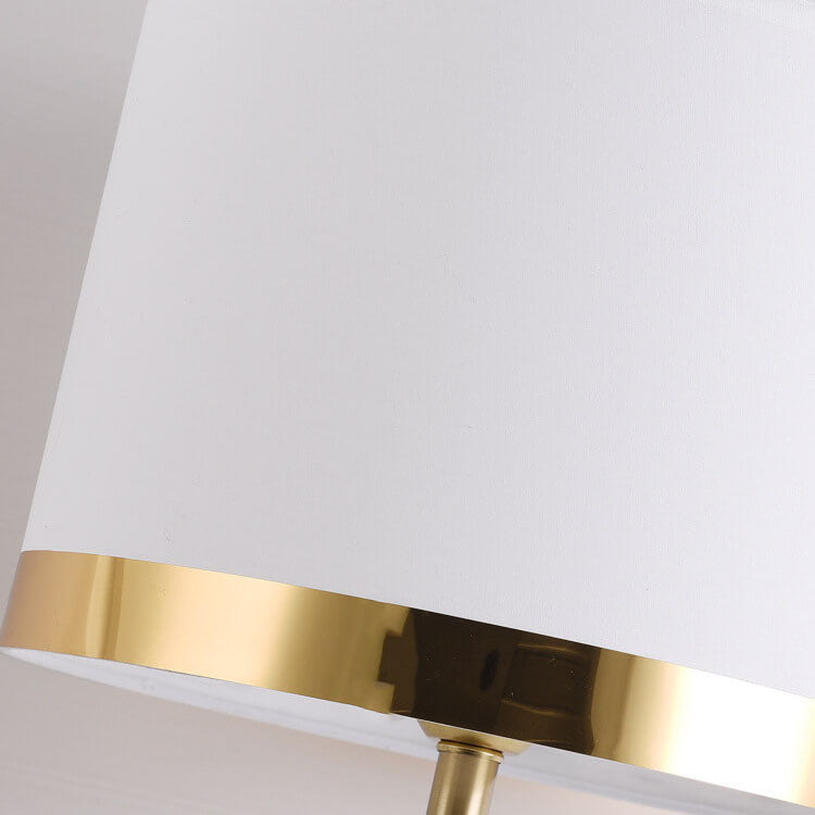 Modern Gold Twisted Wire Table Lamp