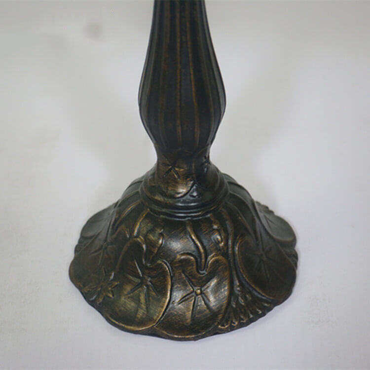 Vintage Art Deco Tiffany Style Table Lamp