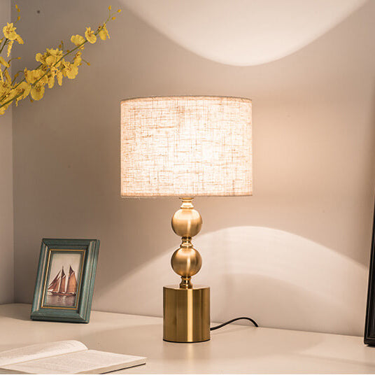 Modern Stacked Orb Table Lamp