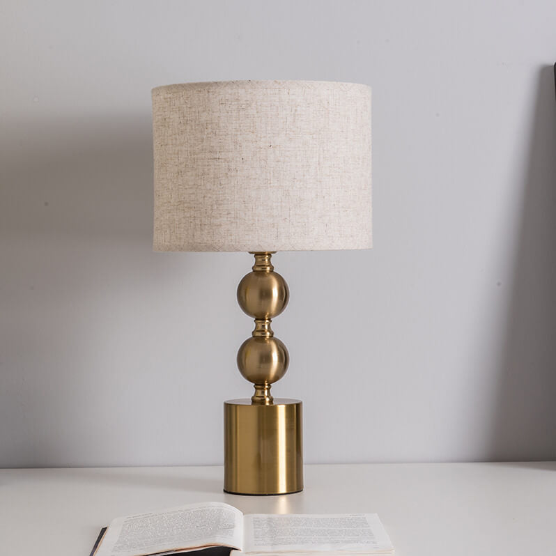 Modern Stacked Orb Table Lamp