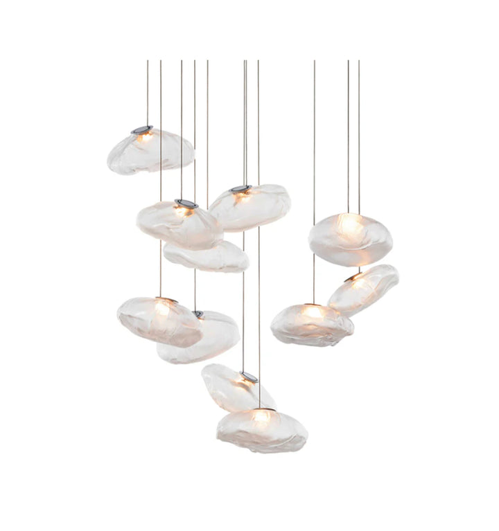 Random Glass Pendant Light