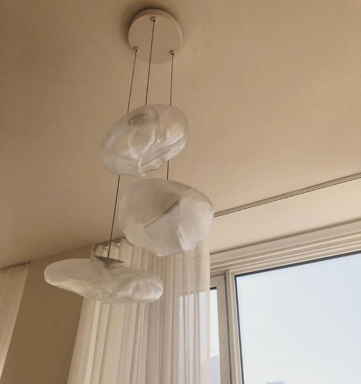 Random Glass Pendant Light