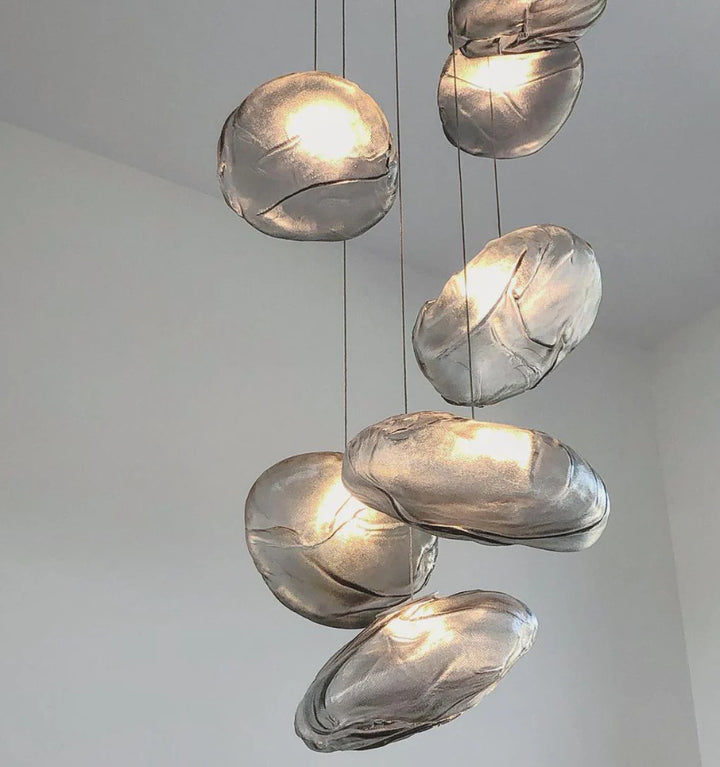 Random Glass Pendant Light