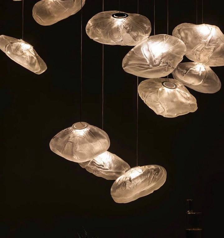 Random Glass Pendant Light