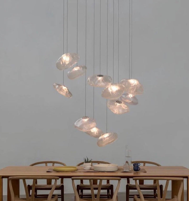 Random Glass Pendant Light