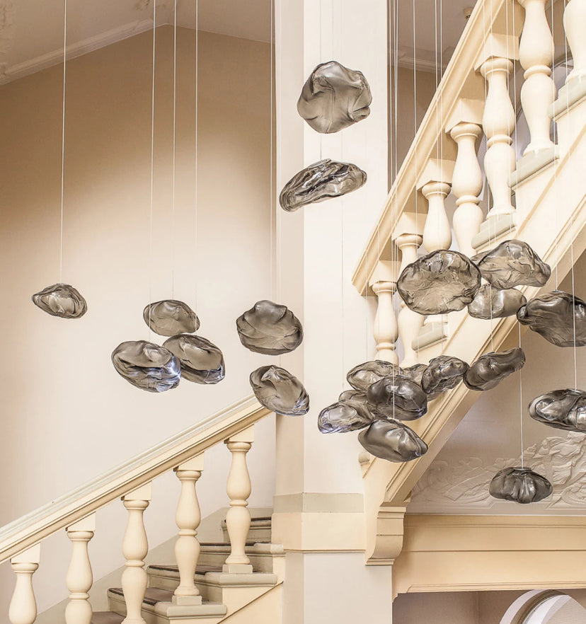 Random Glass Pendant Light