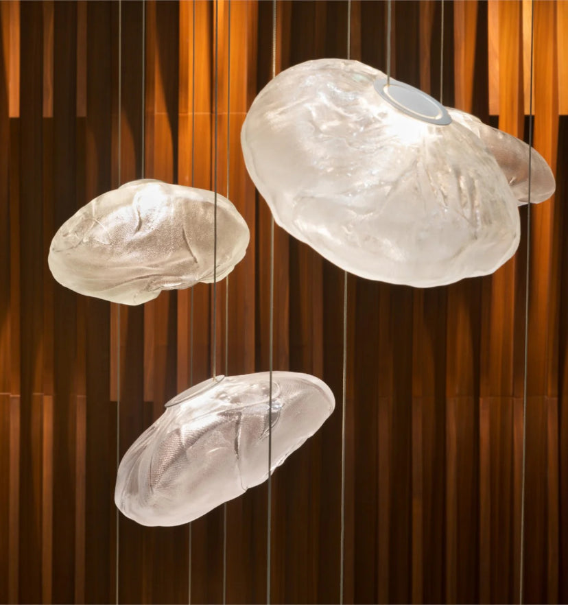 Random Glass Pendant Light