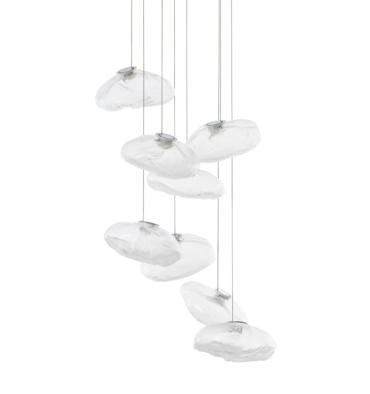 Random Glass Pendant Light