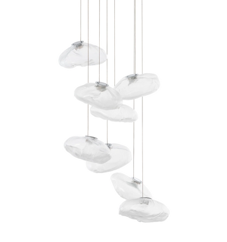 Random Glass Pendant Light