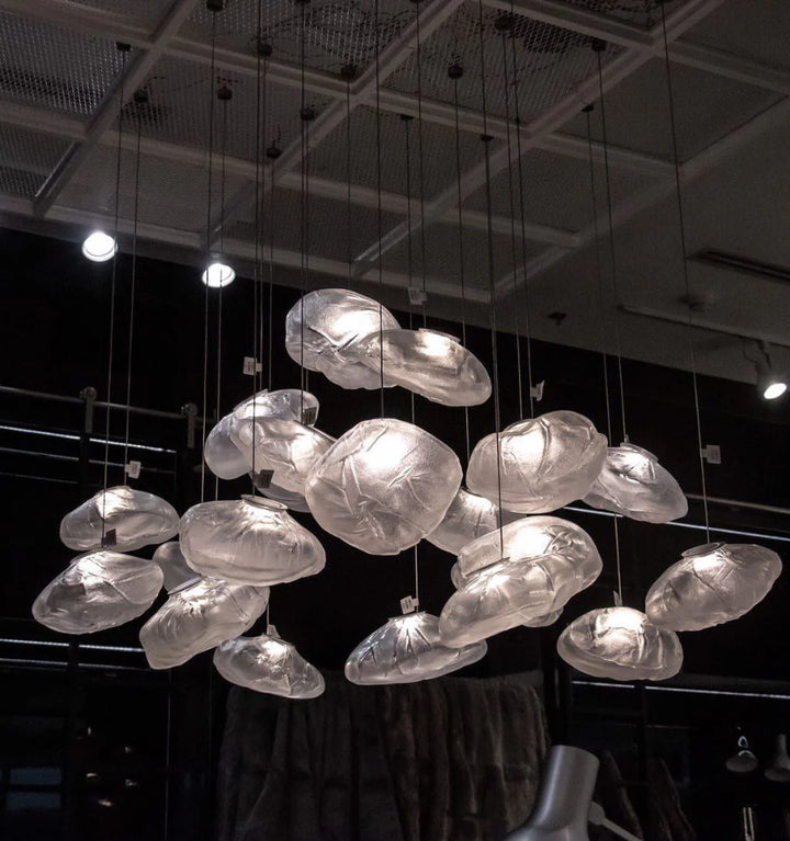 Random Glass Pendant Light