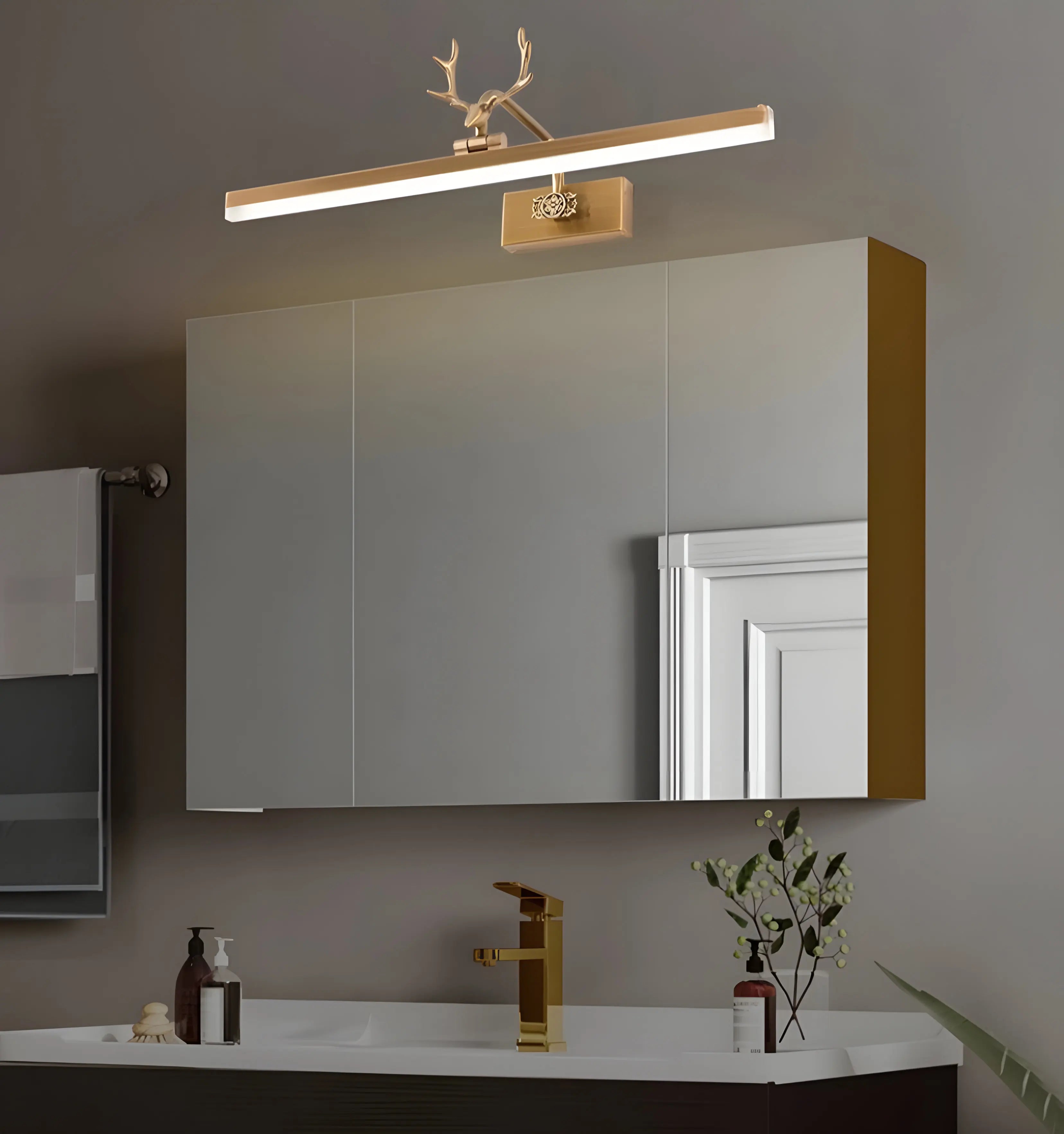 Adelaide Antler Wall Lamp