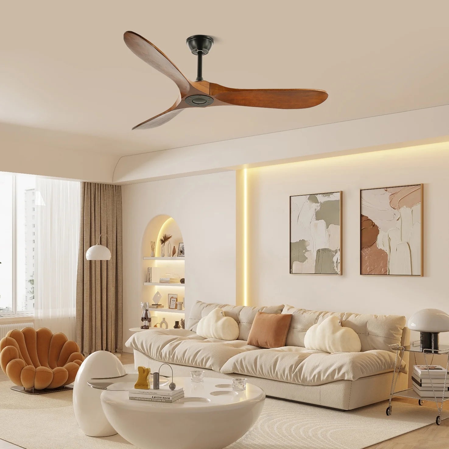Aero Breeze 42"/52" Ceiling Fan - Yiarolight