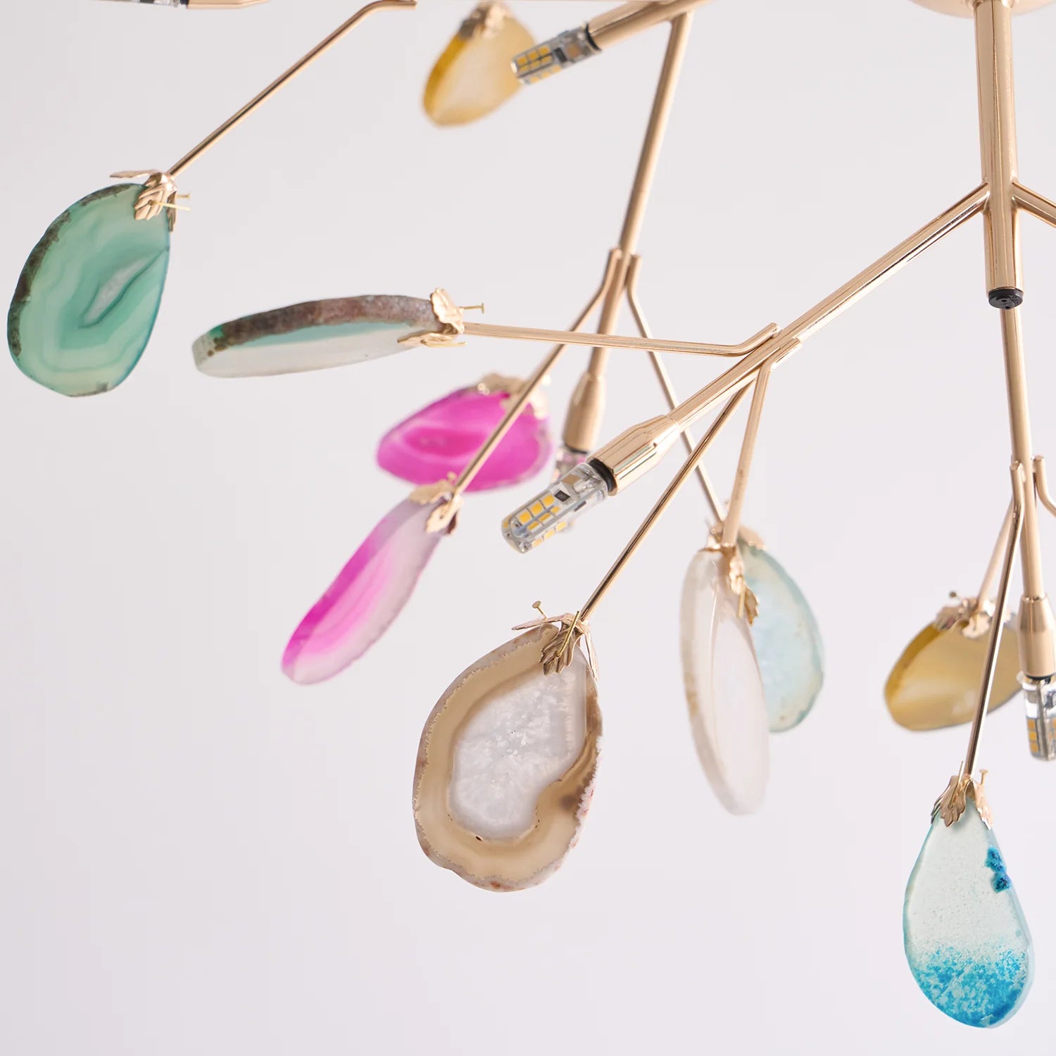 Agate Flake Chandelier - Yiarolight