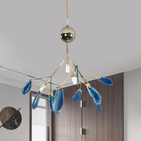 Agate Flake Chandelier - Yiarolight