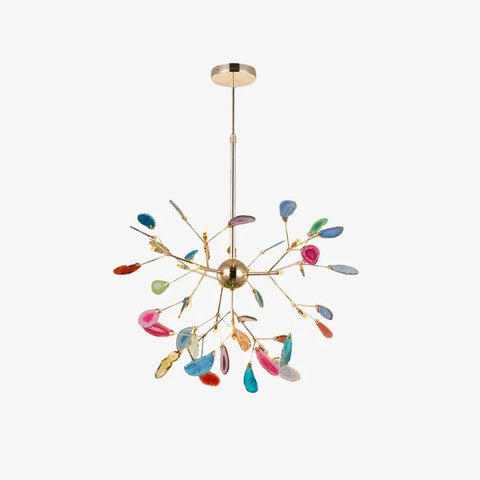 Agate Flake Chandelier - Yiarolight