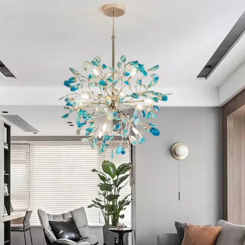 Agate Flake Chandelier - Yiarolight
