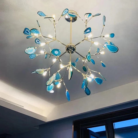 Agate Flake Chandelier - Yiarolight